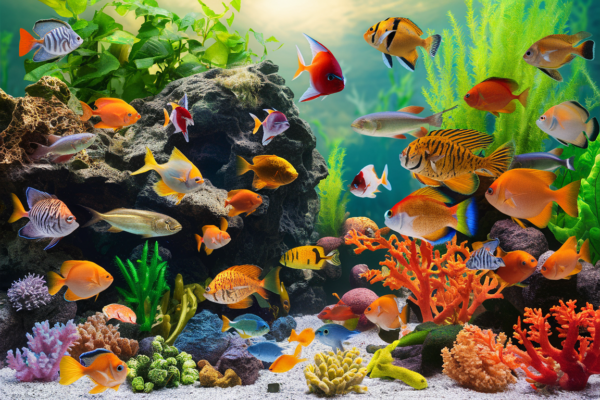 Colorful Freshwater Aquarium Fish: A Rainbow in Your Tank