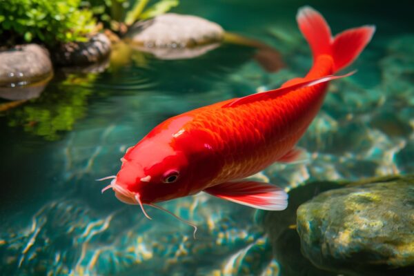 Red Koi Fish: A Vibrant Splash of Color in Your Pond