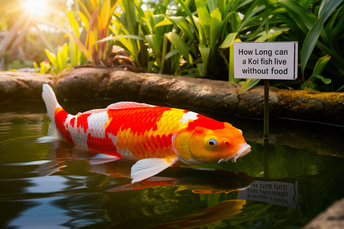 How Long Can Koi Fish Live Without Food? A Guide to Koi Survival